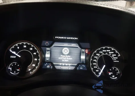 2021 Ram 2500 Power Wagon 4X4 6'4 Box from USA, damaged, VIN 3C6TR5EJ5MG559473